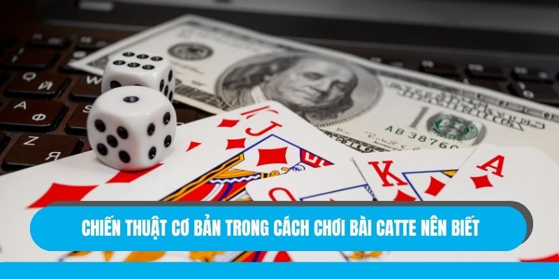 Chiến thuật cơ bản trong cách chơi bài catte nên biết