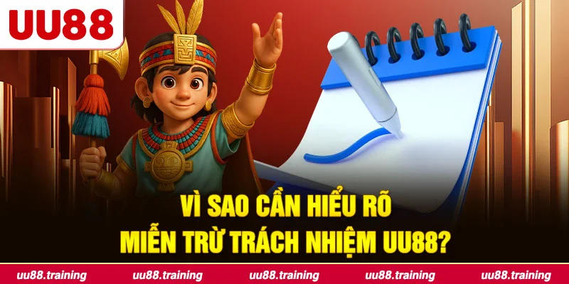 Lý do người chơi cần hiểu rõ Miễn Trừ Trách Nhiệm?
